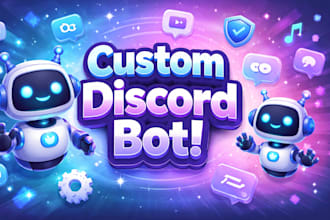 create a feature rich custom discord bot