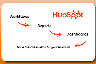 create custom hubspot workflows and reports