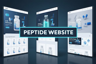 build fda complaint peptide website research peptide woocommerce peptide website