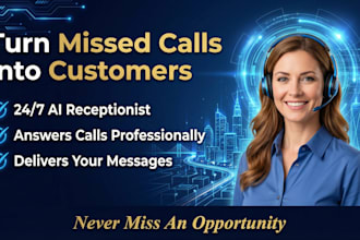 build an ai receptionist that will answer your calls