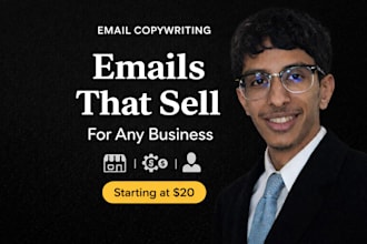 write email copywriting for ecommerce, saas, and brands