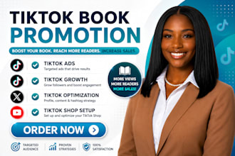 create tik tok video ads book promotion booktok ads marketing tiktok ads booktok