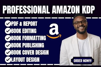 do book layout design, formatting and design of ebook, pdf and report
