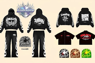 design y2k grunge edgy streetwear bootleg clothing brand for you