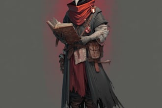 fantasy horror and fantasy horror character
