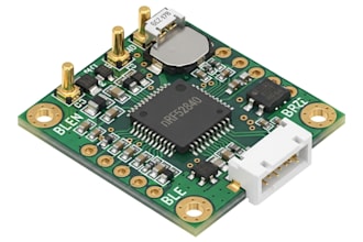 design compact ecg wearable pcb with nrf52840 and ble