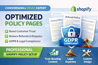 create shopify policy pages that increase trust and reduce refunds