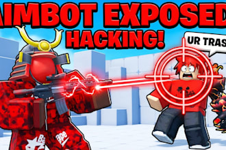 make a professional roblox youtube thumbnail