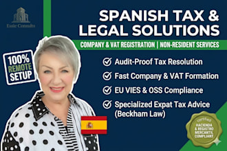 solve spanish tax and legal problems, company and vat registration