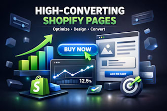 create a high converting shopify product page design