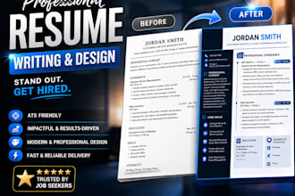 create an ats optimized resume and linkedin that gets interviews