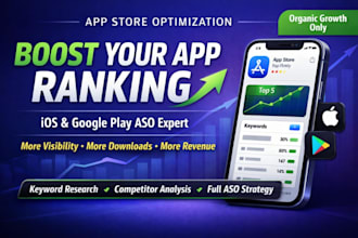 do app store optimization aso for ios and google play ranking