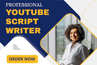 write engaging youtube video scripts for any niche
