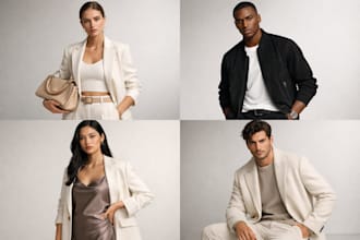 design realistic ai fashion product images for your brand ai influencer