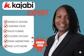 design a kajabi website