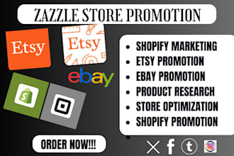 promote your zazzle store to increase sales and website promotion