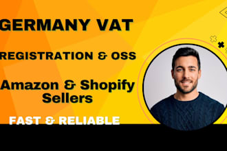 handle germany vat registration, oss filing and eu vat compliance