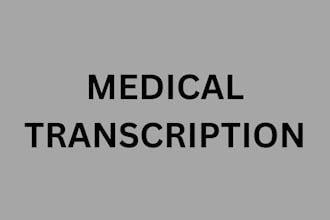 do professional medical transcription