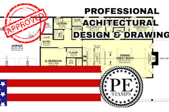 seal engineering architectural structural plan pe stamp mep for tn pa ca rd