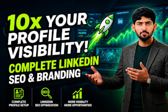 do complete linkedin profile SEO and personal branding