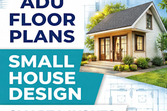 design adu floor plans and small house layouts for residential projects and city