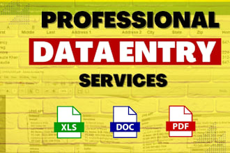 data entry , transform , load , convert