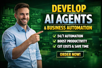 develop ai agents autonomous agents business automation