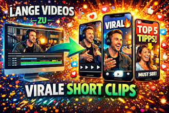 turn your longform videos into viral short form clips