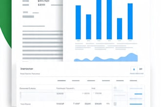 do bookkeeping in wave and excel with financial reports