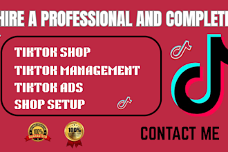 set up tiktok shop, tiktok affiliate and tiktok shop ads