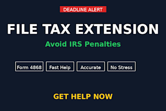 guide you to file US tax extension and avoid irs penalty