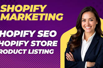 create shopify dropshipping store design shopify collection SEO marketing