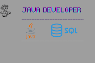 develop a java system with database