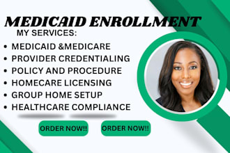 do medicaid enrollment, credentialing, licensing and policy