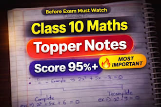 provide class 10 ch quadratic equations  notes with important topics and tips
