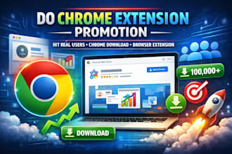 do chrome extension promotion hit real users chrome download, browser extension