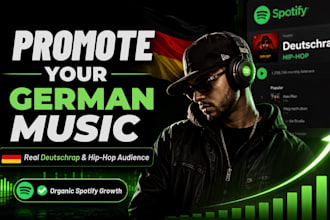 promote german spotify music song track deutschrap hip pop ep to real audience