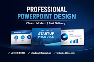 get professional and modern powerpoint presentations