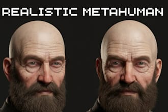 realistic 3d metahuman character 3d realistic metahuman ue5 daz3d rig3d unreal