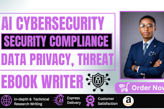 write detailed ai, cybersecurity, data compliance book and ebook content writing