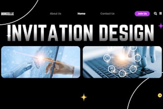 design wedding invitation, party invitation cards