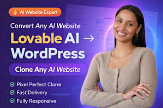 convert lovable ai to wordpress clone lovable ai website copy lovable ai website