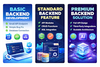develop and QA test your backend or API