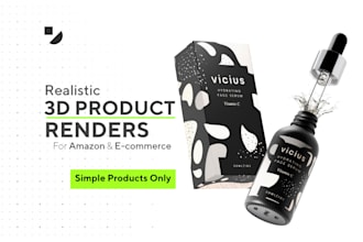 make realistic 3d product rendering