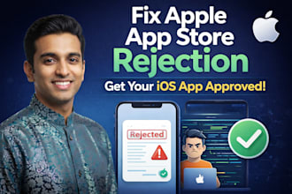 fix apple app store rejection, IOS rejection debugging, help you pass app review
