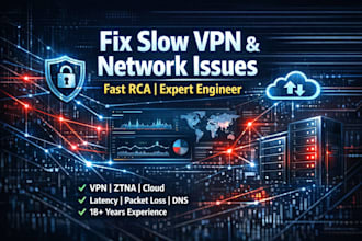 fix slow VPN, ztna, and network latency issues