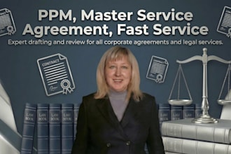 draft service agreement, sla, master service agreement msa and sow