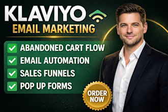 setup klaviyo abandoned cart email flow for shopify store to boost sales