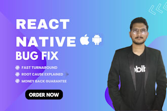 fix bugs and errors in your react native app