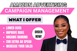 manage and optimize your amazon PPC advertising campaigns